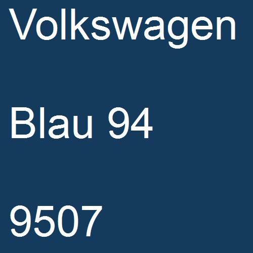 Volkswagen, Blau 94, 9507.